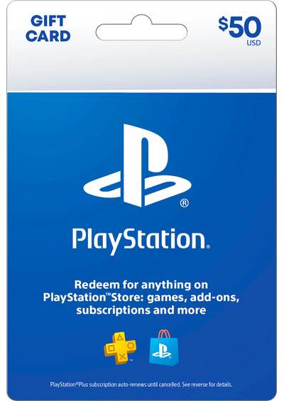 $50 PlayStation Store Gift Card (50 USD PSN Card)