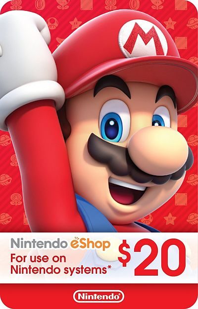 Nintendo eShop Gift Card $20