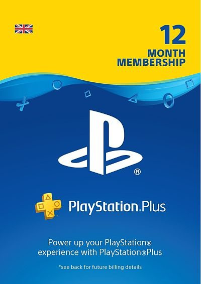 PS Plus 12 Months UK