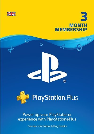 PSN Plus 3 Months UK