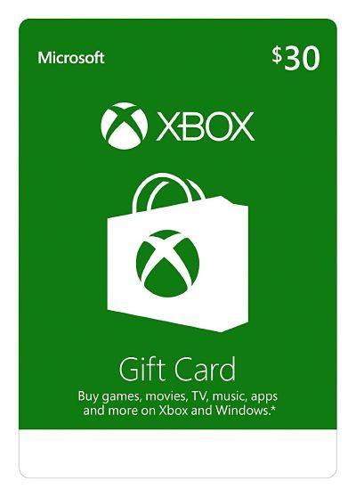 XBOX Live Gift Card $30
