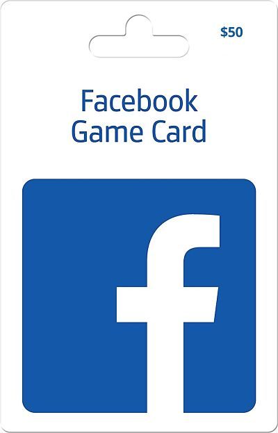 facebook gift card $50