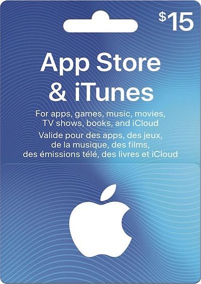 iTunes Gift Card $15
