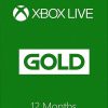 XBOX Live Gold 12 Months