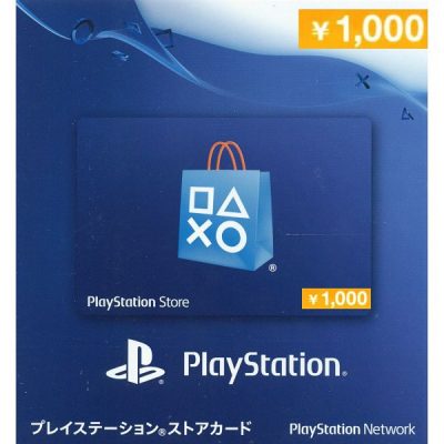 PSN Card 1000 Yen JP