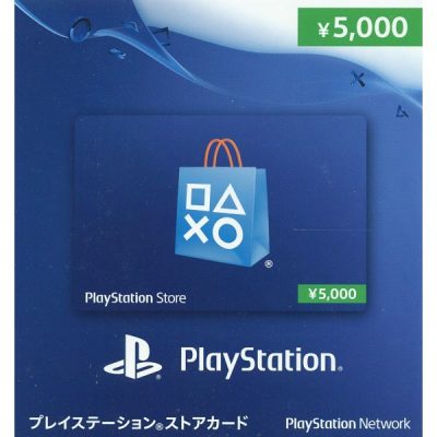 PSN Card 5000 YEN Japan