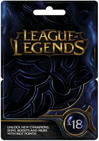 League of legends 18 GBP