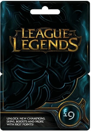 League of legends 9 GBP