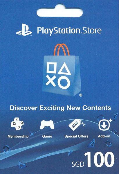 PlayStation PSN Card $100 (Singapore) -