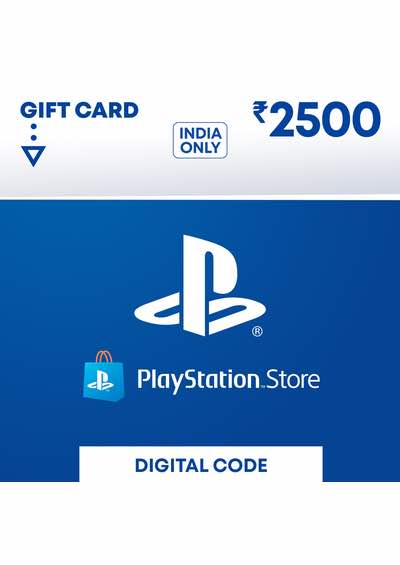 Rs. 2500 PlayStation Network Wallet Top Up (PSN CARD India)