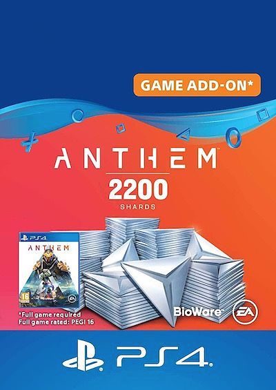 Anthem 2200 Shards Pack - PS4