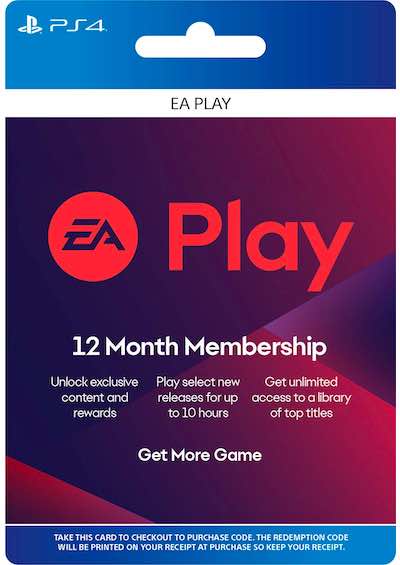 EA Play 12 Month PlayStation