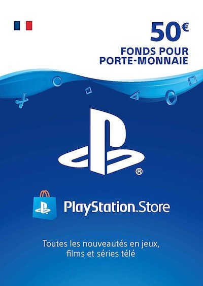 PlayStation Network PSN Card - 50 EUR (France)
