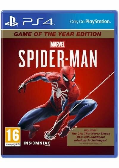 SpiderMan GOTY PS4
