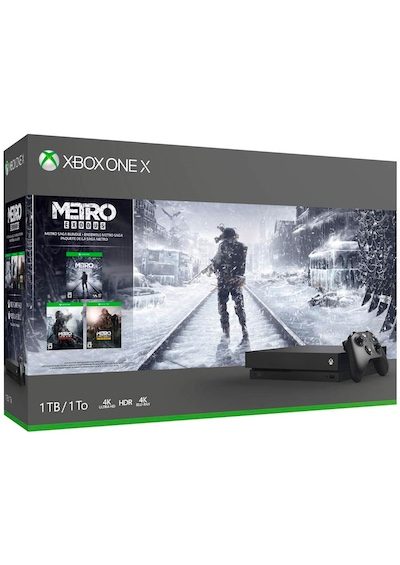 Microsoft Xbox One X 1TB Console - Metro Saga Bundle