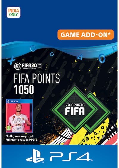 FIFA 20 Ultimate Team 1050 FUT Points PS4