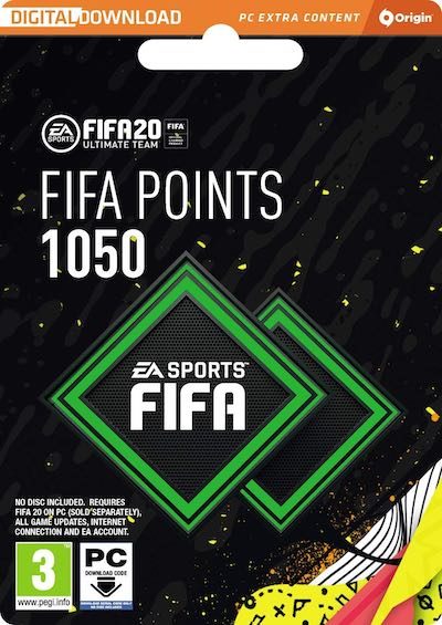 FIFA 20 Ultimate Team 1050 FUT Points PC