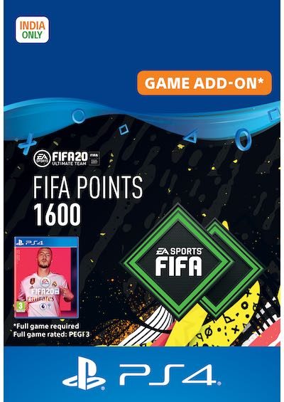 FIFA 20 Ultimate Team 1600 FUT Points PS4