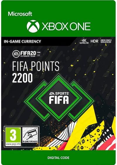 FIFA 20 Ultimate Team 2200 FUT Points XBOX One