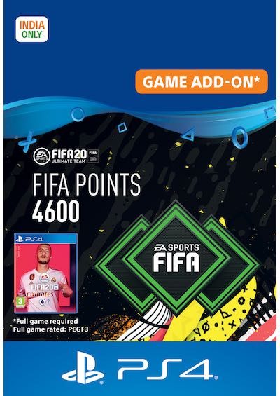 FIFA 20 Ultimate Team 4600 FUT Points PS4