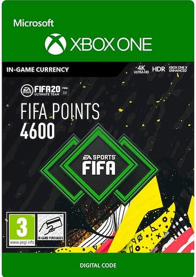 FIFA 20 Ultimate Team 4600 FUT Points XBOX One