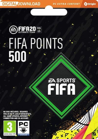 FIFA 20 Ultimate Team 500 FUT Points PC