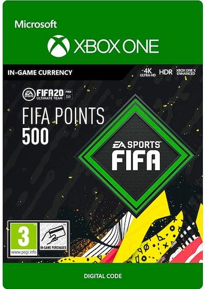 FIFA 20 Ultimate Team 500 FUT Points XBOX One