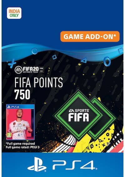 FIFA 20 Ultimate Team 750 FUT Points PS4