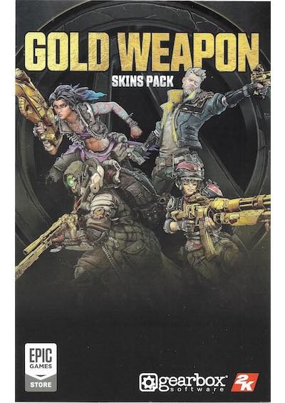 Borderlands 3 Gold Weapon Skins Pack PC