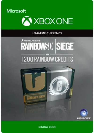 Tom Clancy's Rainbow Six Siege Currency pack 1200 Rainbow credits XBOX One