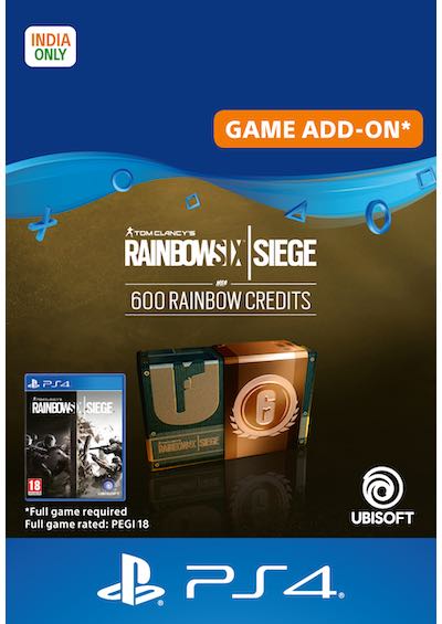 Rainbow Six Siege Currency pack 600 Rainbow credits