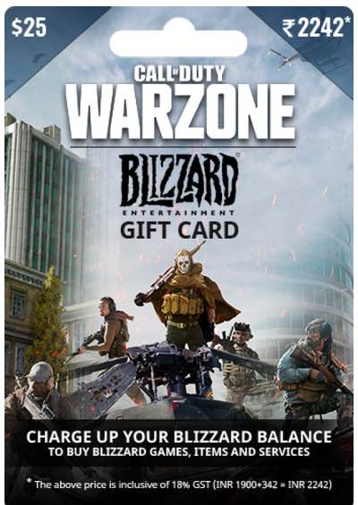 Blizzard Gift Card Battle.net - Khusi Online Digital Store