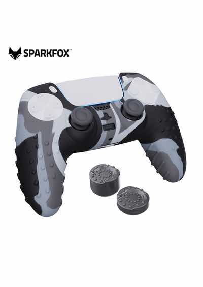 Sparkfox Camo Grey Silicon Grip Pack