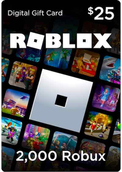 Roblox Gift Card - 2000 Robux