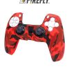 Firefly Silicone Cover PS5 - Blood Camo