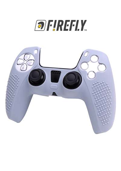 Firefly Silicone Cover PS5 - Oyster Grey Dotted