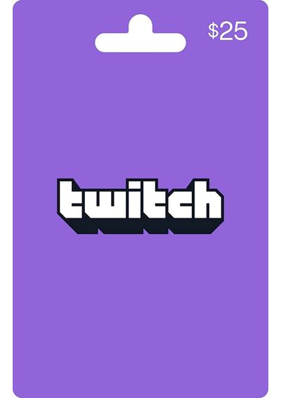 Twitch Gift Card $25 USD
