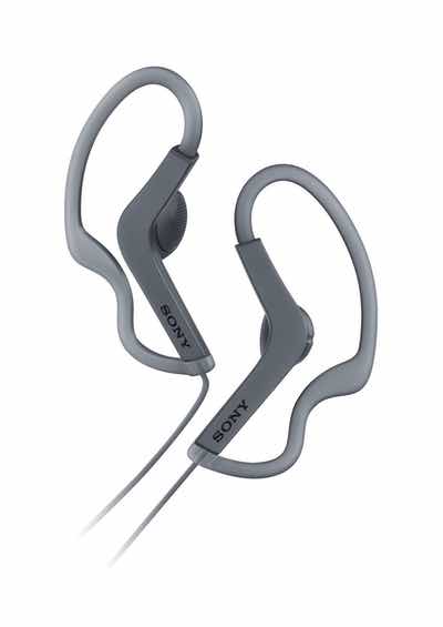 Sony MDR-AS210 Wired Open-Ear Headphones (Black)