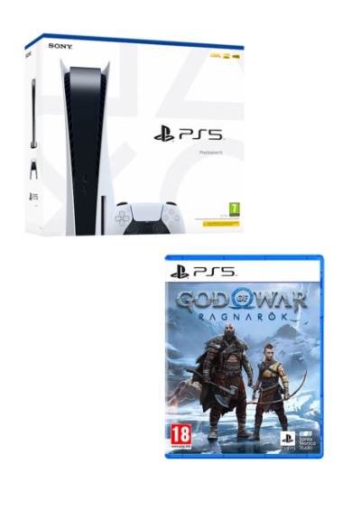 Sony PS5 PlayStation Console With God Of War Ragnarok