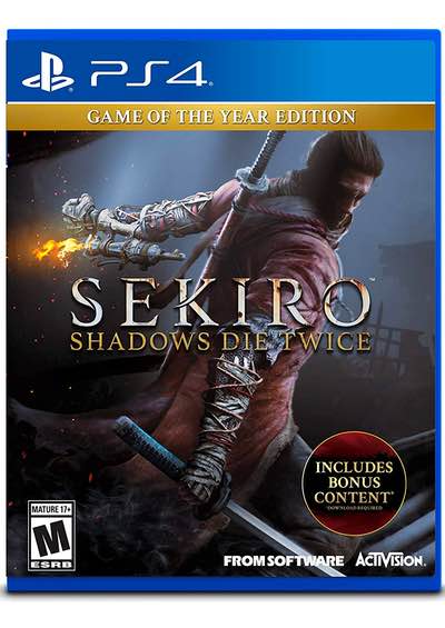 Sekiro Shadows Die Twice (GOTY) PS4