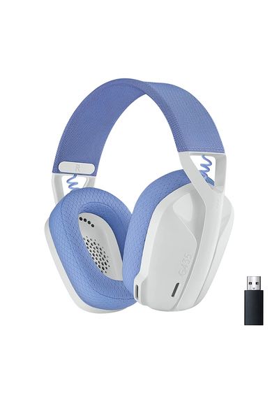 Logitech G435 Lightspeed Wireless Gaming Headset - Off White and Lilac