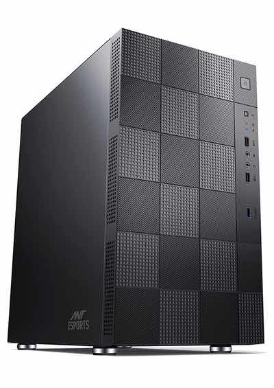 Ant Esports Elite 1000 PS Mid-Tower Computer Case/ Gaming Cabinet - Black