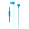 Sony MDR-EX14AP Wired in Ear Headset with Mic (Blue)