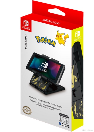Nintendo Switch PlayStand – Pokémon: Pikachu Black & Gold
