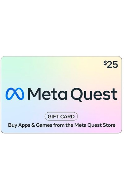 Meta Quest Gift Card $25