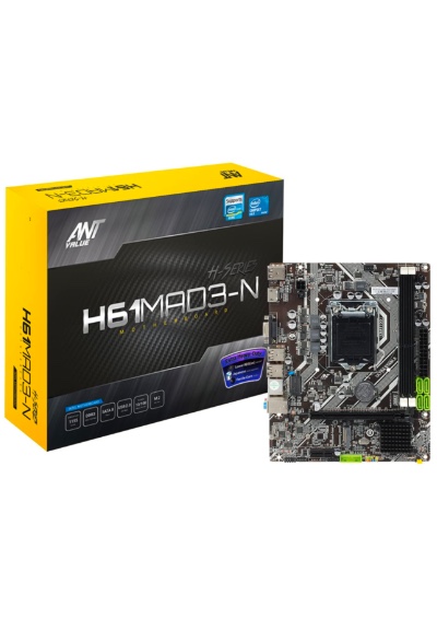 Ant Value H61MAD3-N Gaming mATX Motherboard