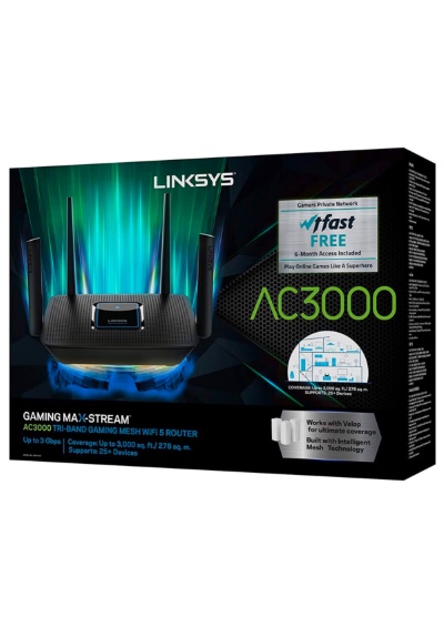 Linksys MR9000X Max-Stream AC3000 Tri-Band Mesh WiFi 5 Router