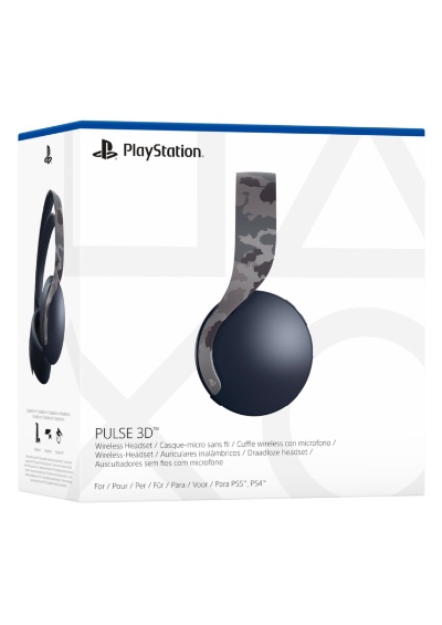 Pulse 3D Wireless Headset Grey Camouflage