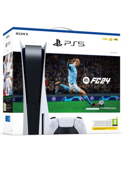 Sony PlayStation 5 (PS5) + FC 24 a € 516,19, Febbraio 2024